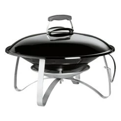 BAUHAUS Weber Feuerschale Fireplace Schwarz, Ø X H: 61,75 X 45,4 Cm