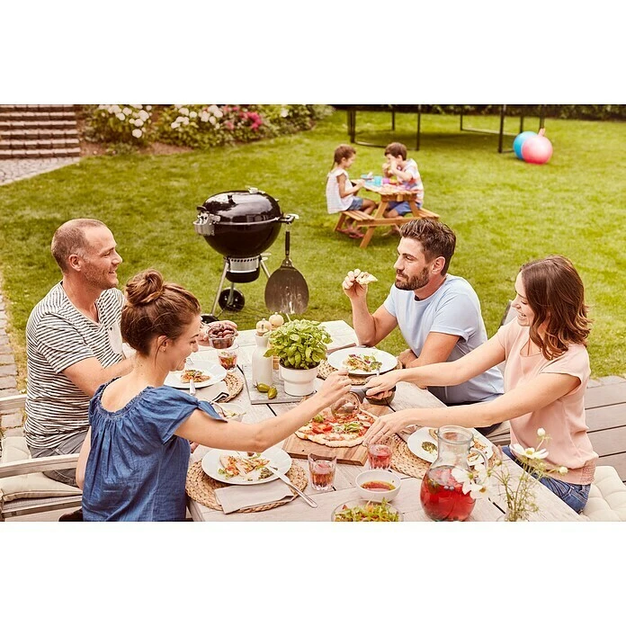 BAUHAUS Weber Master-Touch GBS Kugelgrill Premium E-5770 Schwarz/Silber, Hauptgrillfläche: Ø 54 Cm 5 BAUHAUS Weber Master-Touch GBS Kugelgrill Premium E-5770 Schwarz/Silber, Hauptgrillfläche: Ø 54 Cm – Bild 3