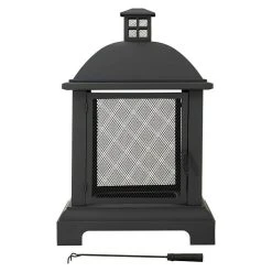 BAUHAUS Feuerkorb Marseille L X B X H: 66 X 66 X 102 Cm, Schwarz 8 BAUHAUS Feuerkorb Marseille L X B X H: 66 X 66 X 102 Cm, Schwarz -Bauhaus Shop 12 474