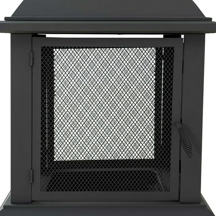 BAUHAUS Feuerkorb Marseille L X B X H: 66 X 66 X 102 Cm, Schwarz 5 BAUHAUS Feuerkorb Marseille L X B X H: 66 X 66 X 102 Cm, Schwarz – Bild 3