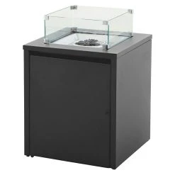 BAUHAUS MWH Feuerstelle Palermo 55 X 55 X 79 Cm, Aluminium, Anthrazit