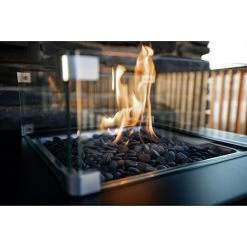 BAUHAUS MWH Feuerstelle Palermo 55 X 55 X 79 Cm, Aluminium, Anthrazit -Bauhaus Shop 12 509