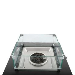 BAUHAUS MWH Feuerstelle Palermo 55 X 55 X 79 Cm, Aluminium, Anthrazit -Bauhaus Shop 12 512