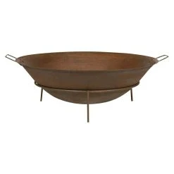 BAUHAUS Siena Garden Feuerschale Rusty Durchmesser: 61 Cm, Gusseisen