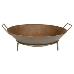 BAUHAUS Siena Garden Feuerschale Rusty Durchmesser: 48 Cm, Gusseisen