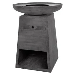 BAUHAUS RedFire Feuerschale Orion Durchmesser: 80 Cm, Stahl, Schwarz