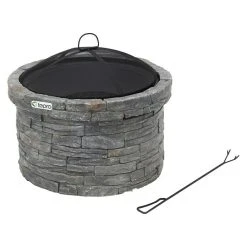 BAUHAUS Tepro Feuerschale Gladstone Durchmesser: 67,5 Cm, Stahl