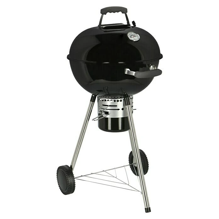 BAUHAUS Kingstone Kugelgrill Bullet 47 Schwarz, Hauptgrillfläche: Ø 47 Cm 3 BAUHAUS Kingstone Kugelgrill Bullet 47 Schwarz, Hauptgrillfläche: Ø 47 Cm
