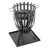 BAUHAUS Grillstar Grill-Feuerkorb Reno Schwarz, Durchmesser: 35 Cm -Bauhaus Shop 12 593