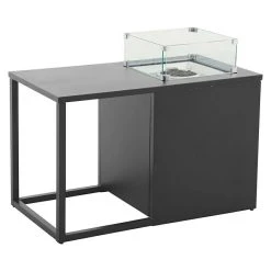 BAUHAUS MWH Feuerstelle Palermo 55 X 100 X 79 Cm, Aluminium, Anthrazit