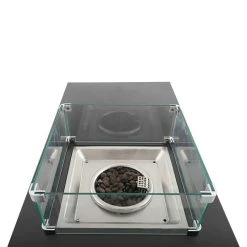 BAUHAUS MWH Feuerstelle Palermo 55 X 100 X 79 Cm, Aluminium, Anthrazit -Bauhaus Shop 12 631