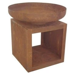 BAUHAUS Buschbeck Feuerschale Montana 80 X 80 X 80 Cm, Stahl