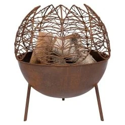 BAUHAUS RedFire Feuerkorb Narfi Ø X H: 47 X 53, Rostbraun -Bauhaus Shop 12 656