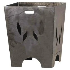 BAUHAUS Siena Garden Feuerkorb Flamia Anthrazit, L X B X H: 51 X 51 X 60 Cm