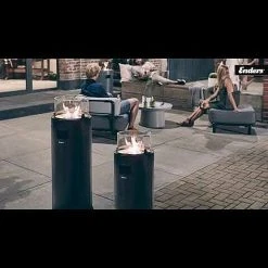 BAUHAUS Enders Feuerstelle Nova Ø X H: 36 X 102 Cm, Schwarz -Bauhaus Shop 12 700