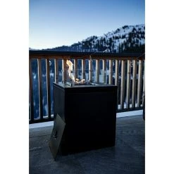 BAUHAUS MWH Feuerstelle Palermo 55 X 55 X 79 Cm, Aluminium, Schwarz -Bauhaus Shop 12 703