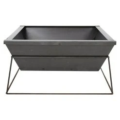 BAUHAUS RedFire Feuerschale Reso L X B X H: 60 X 60 X 35 Cm, Stahl