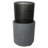 BAUHAUS Elite Feuerkorb Ø X H: 34 X 55, Grau/Schwarz -Bauhaus Shop 12 749