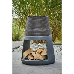 BAUHAUS Elite Feuerkorb Ø X H: 54 X 72 Cm, Grau -Bauhaus Shop 12 751