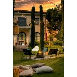 BAUHAUS Elite Feuerschale L X B X H: 57 X 57 X 40 Cm, Clayfibre -Bauhaus Shop 12 755