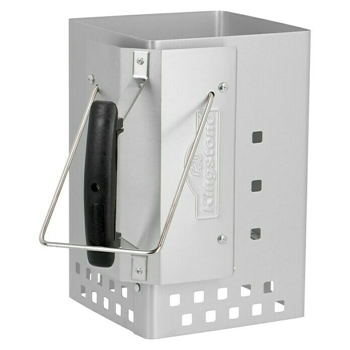 BAUHAUS Kingstone Anzündkamin 19 X 19 X 30 Cm, Stahl 3 BAUHAUS Kingstone Anzündkamin 19 X 19 X 30 Cm, Stahl