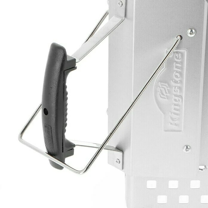 BAUHAUS Kingstone Anzündkamin 19 X 19 X 30 Cm, Stahl 6 BAUHAUS Kingstone Anzündkamin 19 X 19 X 30 Cm, Stahl – Bild 4