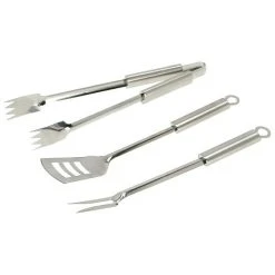 BAUHAUS Grillstar Grillbesteck 3 -tlg., Edelstahl