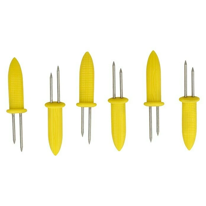BAUHAUS Grillstar Maiskolbenhalter 6 Stk. 3 BAUHAUS Grillstar Maiskolbenhalter 6 Stk.