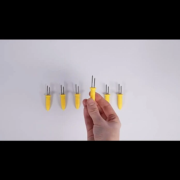 BAUHAUS Grillstar Maiskolbenhalter 6 Stk. 5 BAUHAUS Grillstar Maiskolbenhalter 6 Stk. – Bild 3