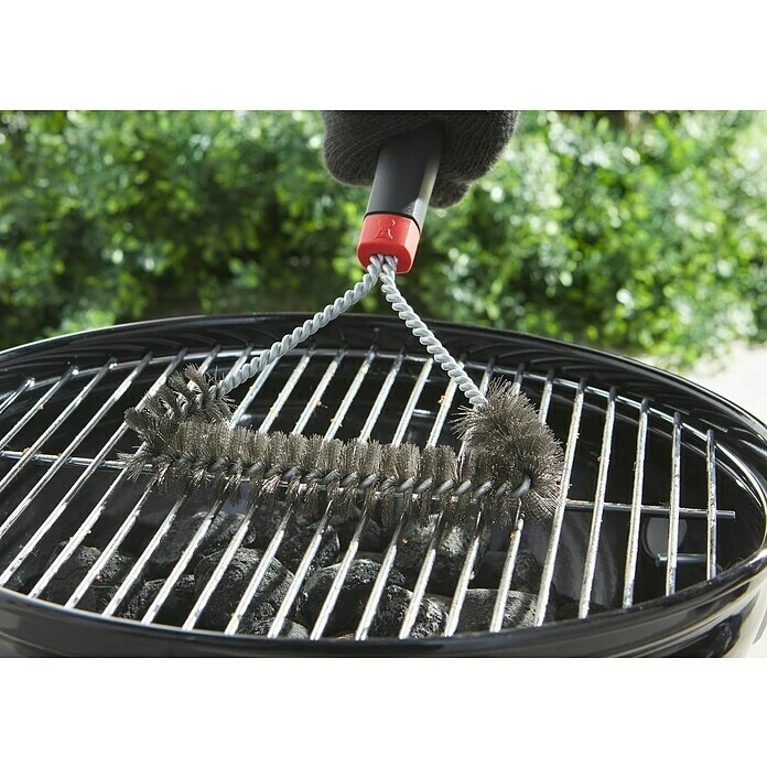 BAUHAUS Weber Grillbürste Länge: 30,5 Cm, Edelstahl 4 BAUHAUS Weber Grillbürste Länge: 30,5 Cm, Edelstahl – Bild 2