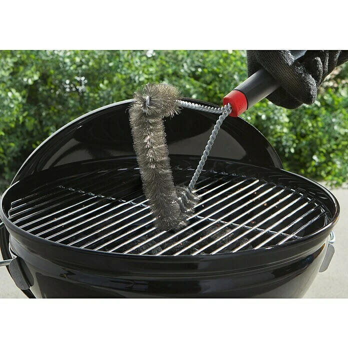 BAUHAUS Weber Grillbürste Länge: 30,5 Cm, Edelstahl 5 BAUHAUS Weber Grillbürste Länge: 30,5 Cm, Edelstahl – Bild 3