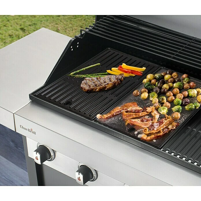 BAUHAUS Char-Broil Grillplatte 2-Brenner Grills Passend Für: Char-Broil Gasgrill Performance 220 B/S, 43,5 X 23,7 Cm 4 BAUHAUS Char-Broil Grillplatte 2-Brenner Grills Passend Für: Char-Broil Gasgrill Performance 220 B/S, 43,5 X 23,7 Cm – Bild 2
