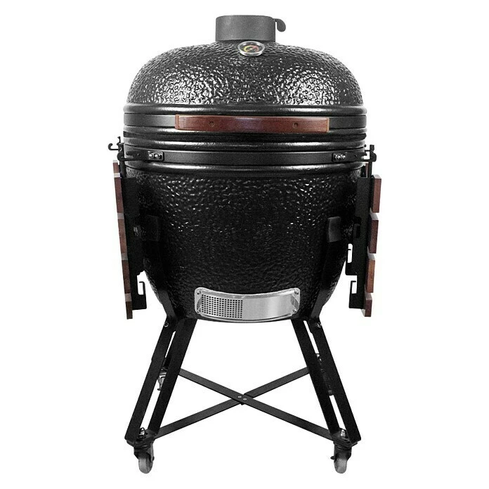 BAUHAUS Kingstone Holzkohlegrill Kamado 51 Schwarz, Hauptgrillfläche: Ø 51,5 Cm 5 BAUHAUS Kingstone Holzkohlegrill Kamado 51 Schwarz, Hauptgrillfläche: Ø 51,5 Cm – Bild 3