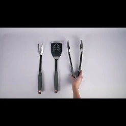 BAUHAUS Kingstone Grillbesteck 3 -tlg. -Bauhaus Shop 12 954