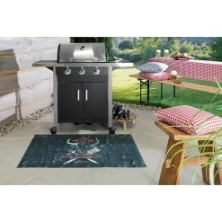 BAUHAUS Bodenschutzmatte L X B: 120 X 75 Cm, Steakhouse Kohle